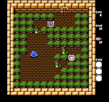 Adventures of Lolo 3 (USA) screen shot game playing